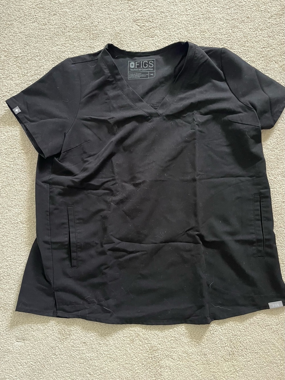 Figs Maternity Scrub Top